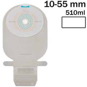 Worek stomijny SenSura Mio 1szt  510ml 10-55mm przeźroczysty otwarty 104580